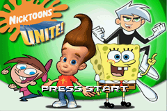 Nicktoons Unite! Title Screen